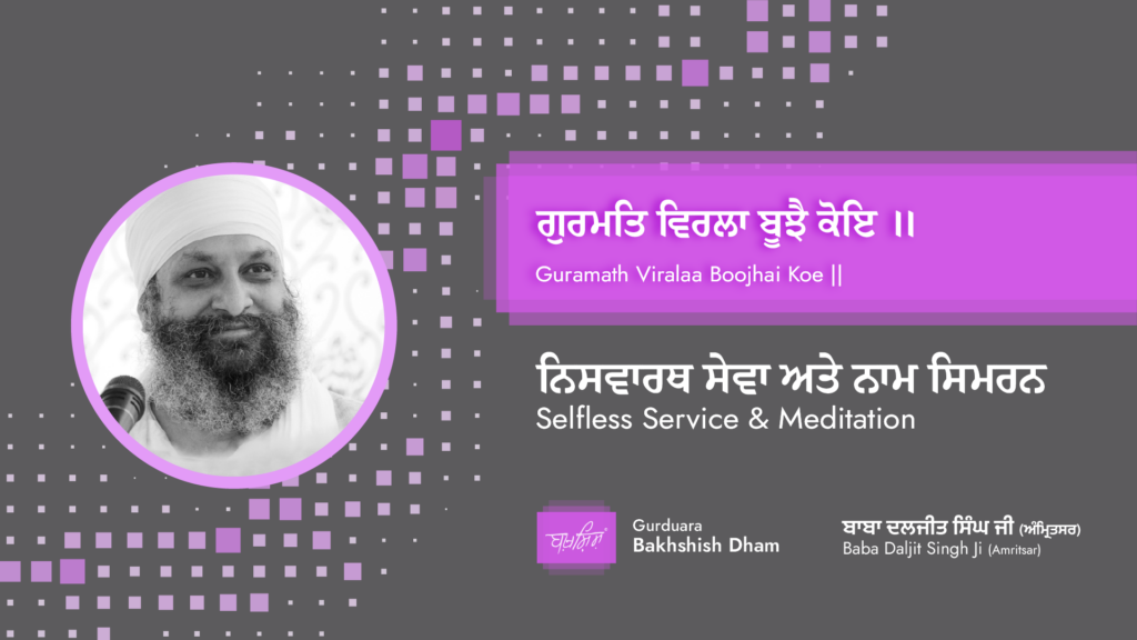 Selfless Service & Meditation | ਨਿਸਵਾਰਥ ਸੇਵਾ ਅਤੇ ਨਾਮ ਸਿਮਰਨ