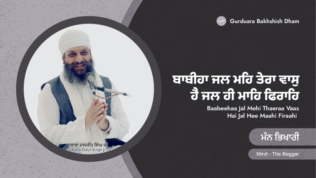 ਮੰਨ ਭਿਖਾਰੀ | Mind – The Beggar