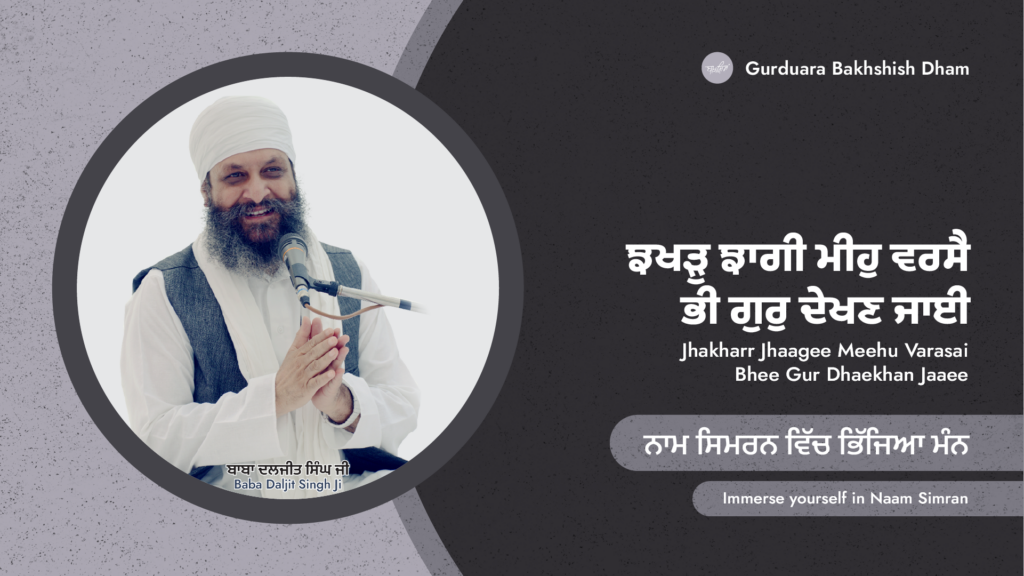ਨਾਮ ਸਿਮਰਨ ਵਿੱਚ ਭਿੱਜਿਆ ਮੰਨ | Immerse yourself in Naam Simran